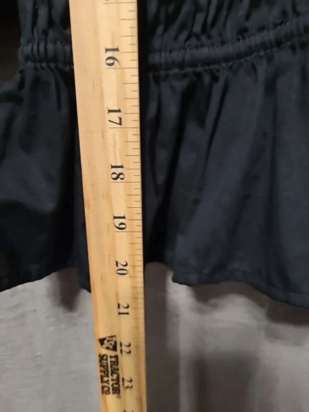 Old Navy‎ Top S Black Puff Sleeve Baby Doll Peplum Elastic Waist Y2K Style